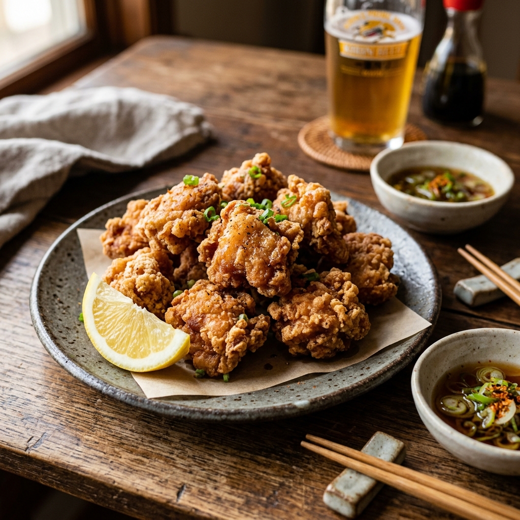 油ゼロ！サクサク鶏の唐揚げ